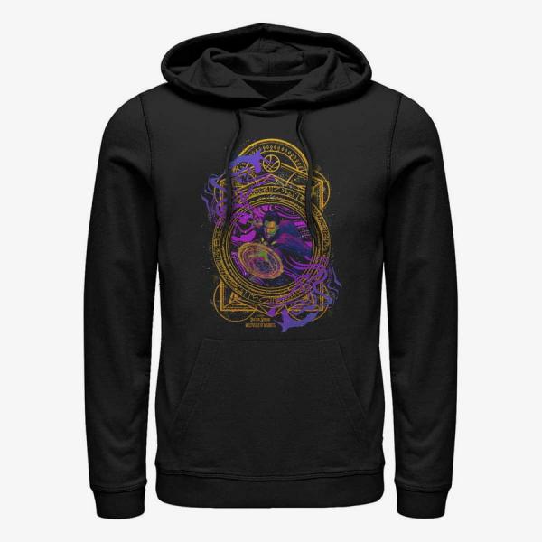 Queens Marvel Doctor Strange in the Multiverse of Madness - Neon Strange Unisex Hoodie Black