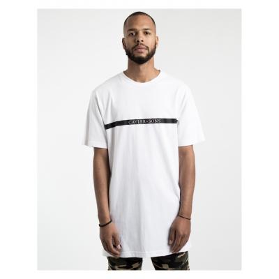 Cayler & Sons BL Nero Long Tee White/ Black