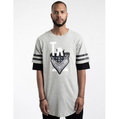 Cayler & Sons WL Ivan Antonov Scallop Tee Grey Heather/ Black/ White