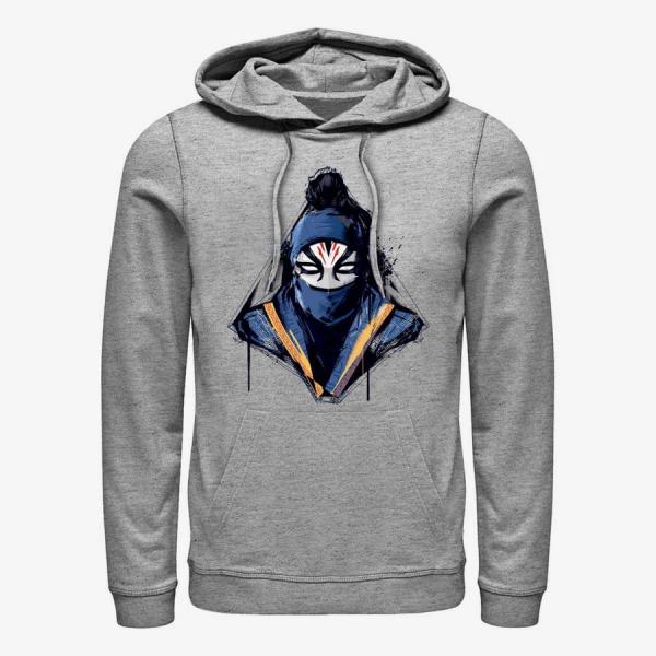 Mikina Merch Marvel Shang-Chi - Masked Unisex Hoodie Heather Grey S