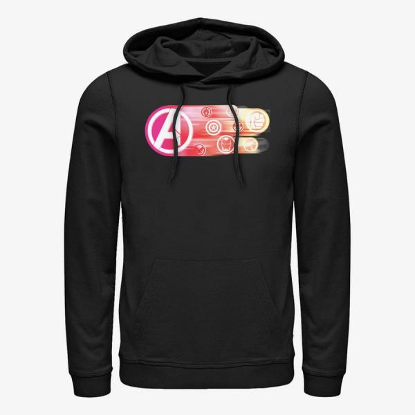 Queens Marvel Avengers: Endgame - Endgame Icons group Unisex Hoodie Black