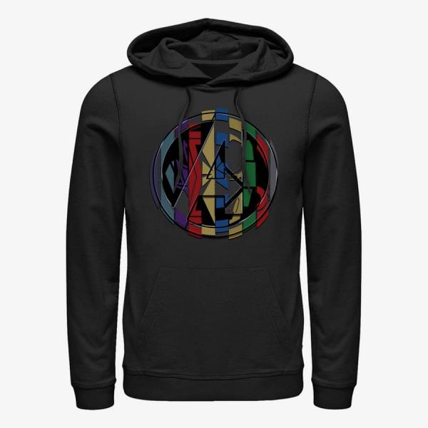 Queens Marvel Avengers: Endgame - Endgame Badge Mashup Unisex Hoodie Black