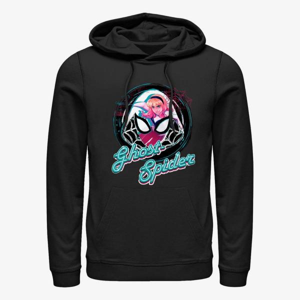 Mikina Merch Marvel - Ghost Spider Icon Unisex Hoodie Black S