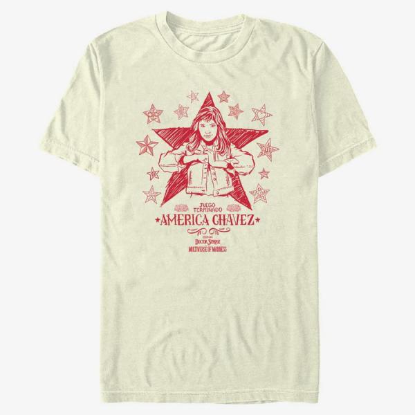 Tričko Merch Marvel Doctor Strange in the Multiverse of Madness - Doodle Chavez Unisex T-Shirt Natural XXXL