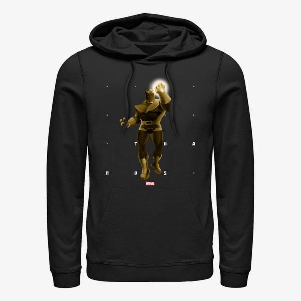 Queens Marvel - Thanos Shapes Unisex Hoodie Black