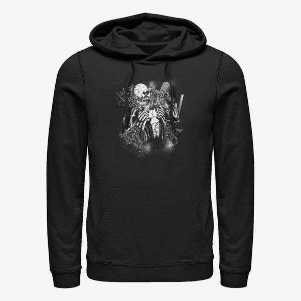Mikina Merch Marvel - Venoms Lair Unisex Hoodie Black S
