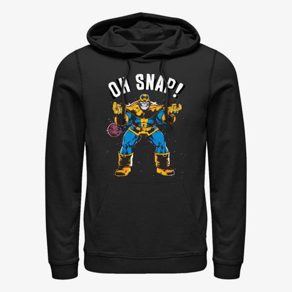 Mikina Merch Marvel Avengers Classic - Aw Snap Unisex Hoodie Black S