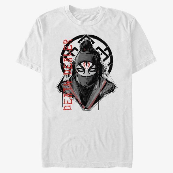 Tričko Merch Marvel Shang-Chi - Death Dealer Unisex T-Shirt White L