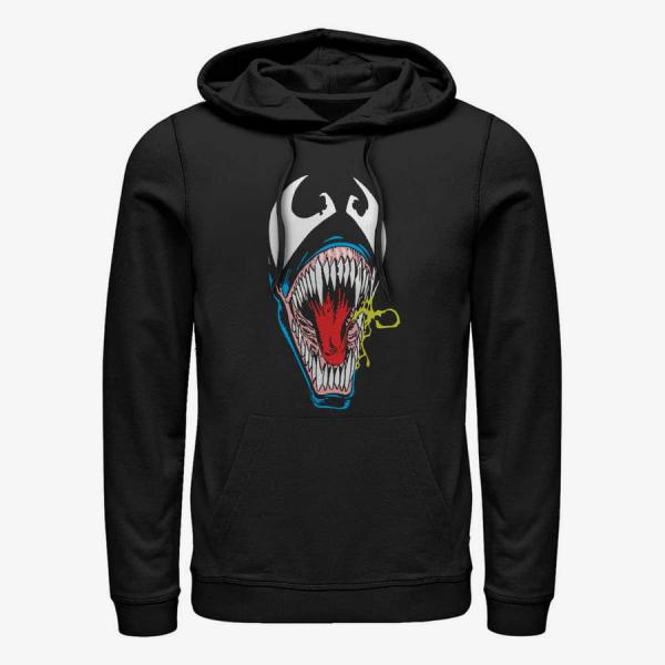 Queens Marvel Spider-Man Classic - Retro Face Unisex Hoodie Black