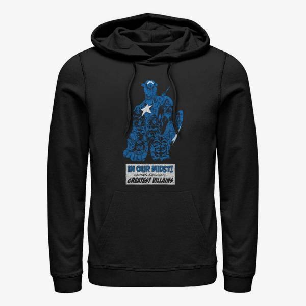 Mikina Merch Marvel Avengers Classic - Inner Villains Unisex Hoodie Black S
