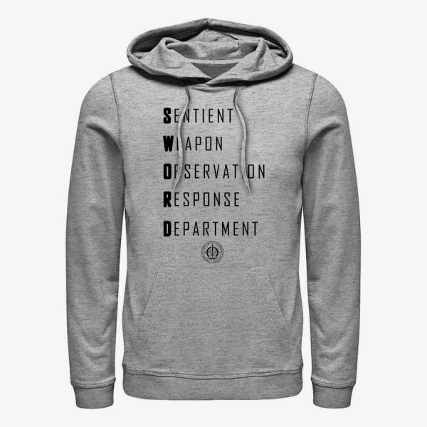 Queens Marvel WandaVision - Sword Acronym Unisex Hoodie Heather Grey