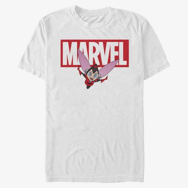 Tričko Merch Marvel Avengers Classic - Brick Wasp Unisex T-Shirt White XL