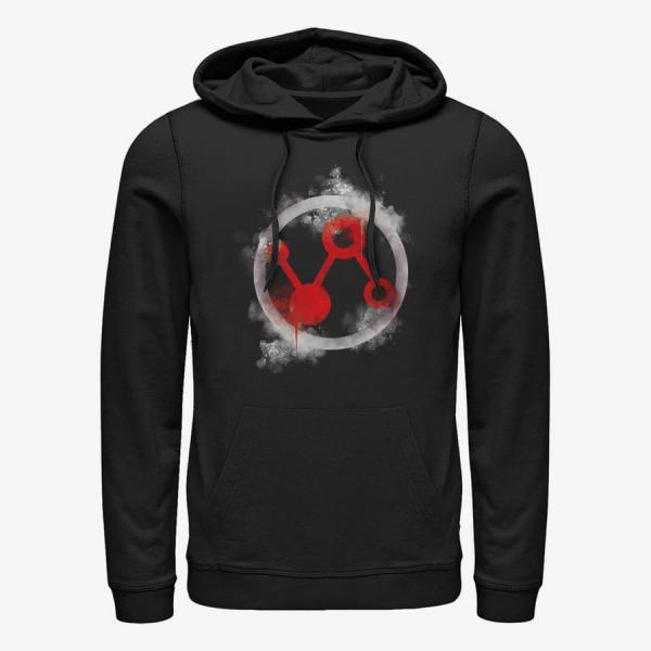 Mikina Merch Marvel Avengers: Endgame - Ant Man Spray Logo Unisex Hoodie Black L