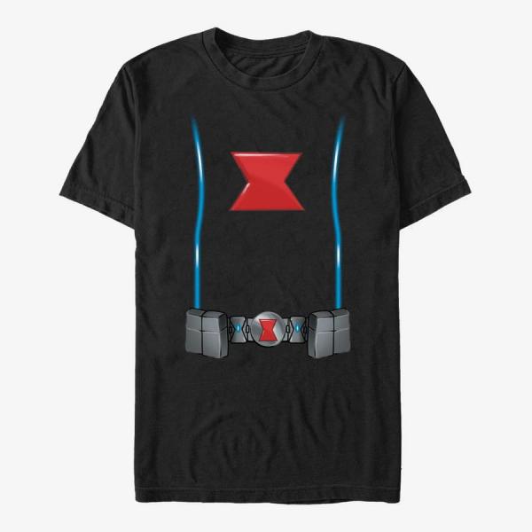Queens Marvel Avengers Classic - Black Widow Front Unisex T-Shirt Black