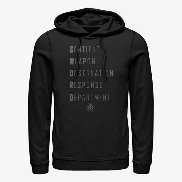 Queens Marvel WandaVision - Sword Acronym Unisex Hoodie Black