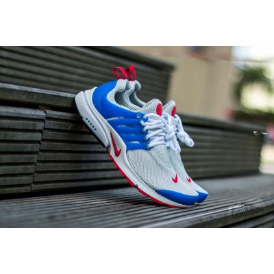 Nike Air Presto Essential Dusty Grey/ University Red - Hyper Cobalt
