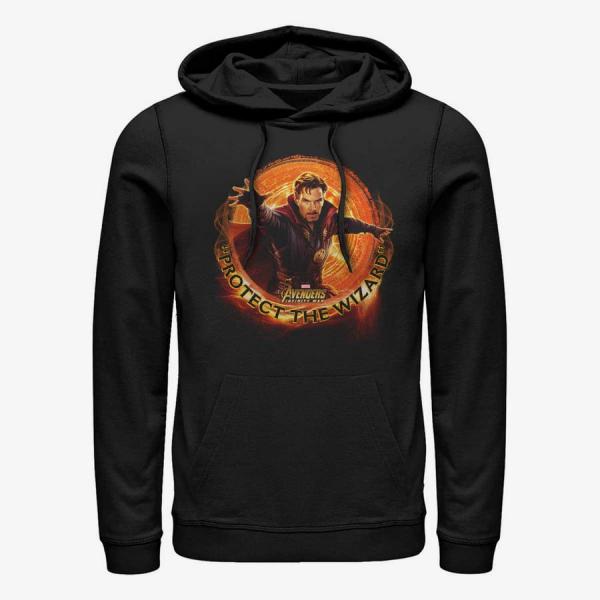 Mikina Merch Marvel Avengers: Infinity War - Strange Protection Unisex Hoodie Black S