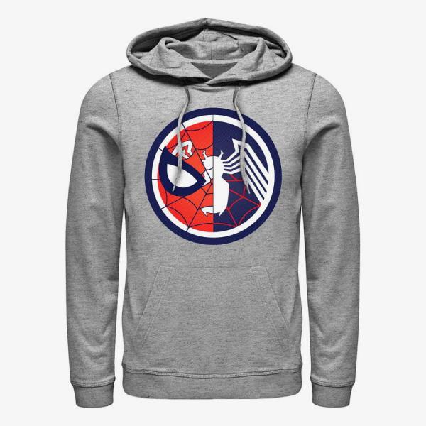 Mikina Merch Marvel - Spider Venom Unisex Hoodie Heather Grey S