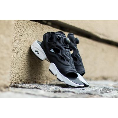 Reebok Instapump Fury Sandal Black/ White/ Gold Metallic