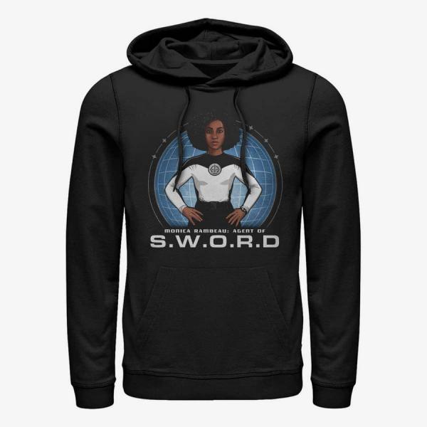 Queens Marvel WandaVision - Sword Hero Unisex Hoodie Black