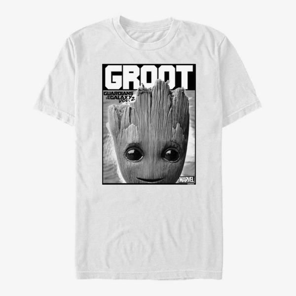 Tričko Merch Marvel GOTG 2 - Galaxy Guardian Unisex T-Shirt White S
