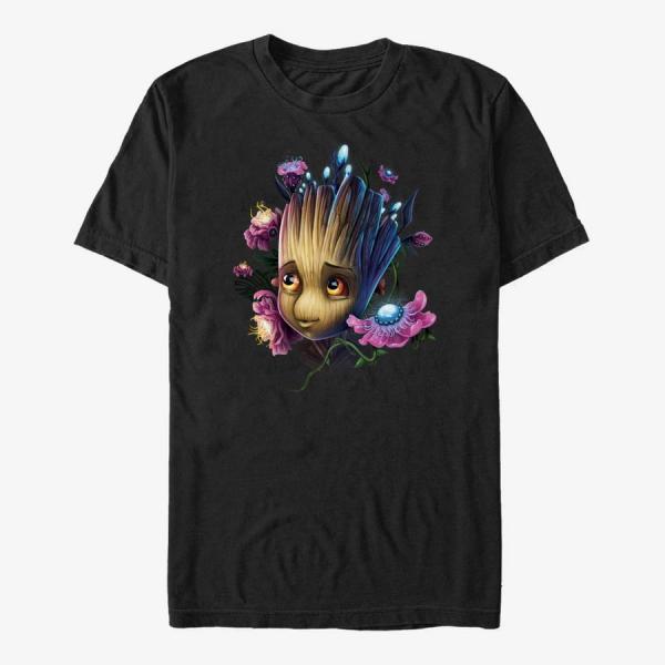 Tričko Merch Marvel GOTG 2 - Guard The Galaxy Unisex T-Shirt Black XXL