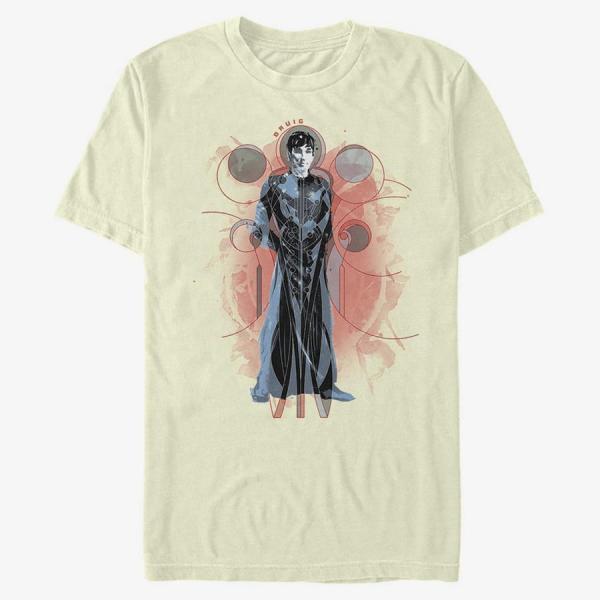 Tričko Merch Marvel The Eternals - Druig Orange Unisex T-Shirt Natural S