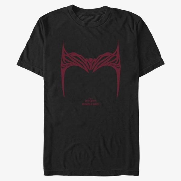 Tričko Merch Marvel Doctor Strange in the Multiverse of Madness - Wanda Helm Unisex T-Shirt Black L
