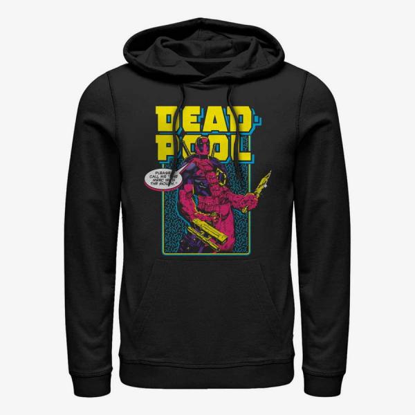 Mikina Merch Marvel Deadpool - Name Change Unisex Hoodie Black S