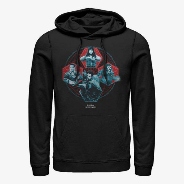 Mikina Merch Marvel Doctor Strange 2 - Strange Squad Unisex Hoodie Black M