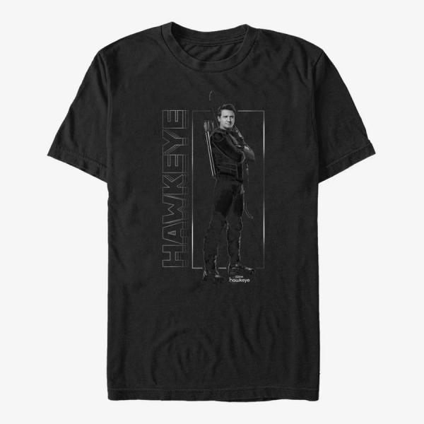 Queens Marvel Hawkeye - Hero Clint Unisex T-Shirt Black