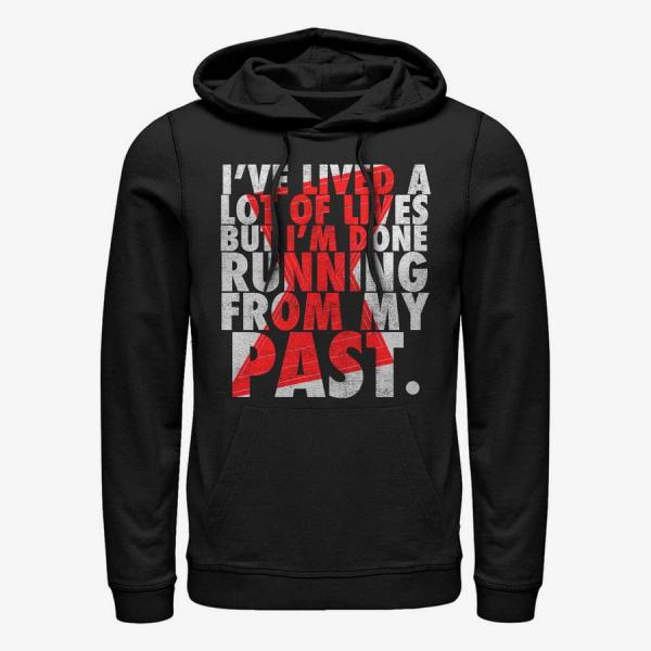 Queens Marvel Black Widow - No Past Unisex Hoodie Black