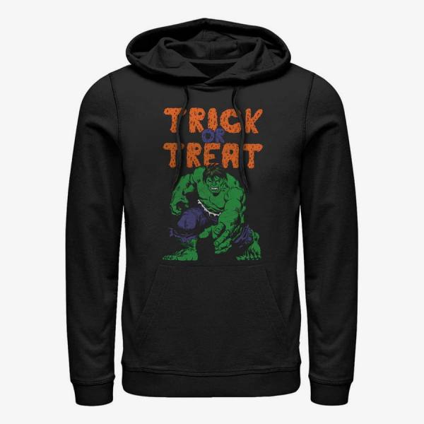 Queens Marvel Avengers Classic - Hulk Treats Unisex Hoodie Black