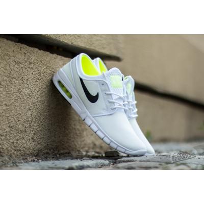 Nike Stefan Janoski Max White/ Black-Volt-White