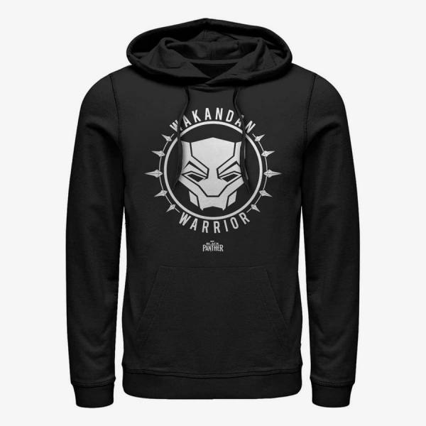 Mikina Merch Marvel Black Panther - BlackPanther Emblem Unisex Hoodie Black S