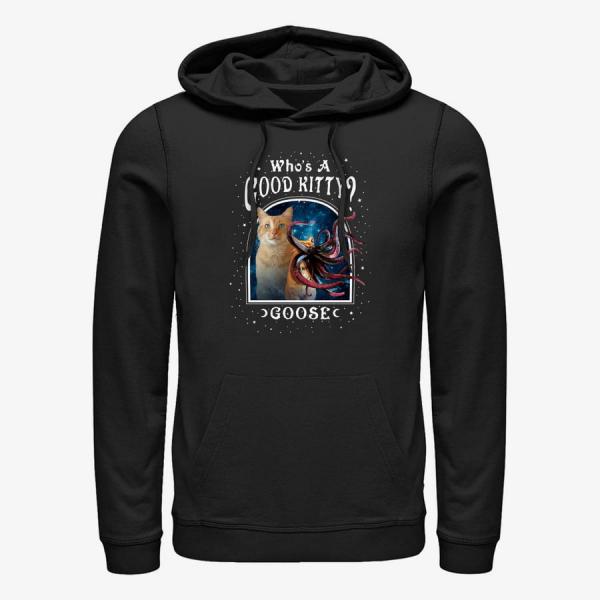 Mikina Merch Captain Marvel: Movie - Who's A Good Goose Unisex Hoodie Black S