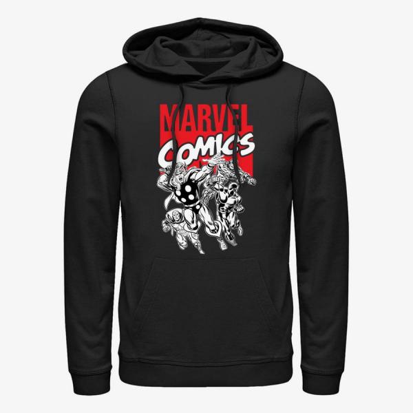 Queens Marvel - Right Team Unisex Hoodie Black