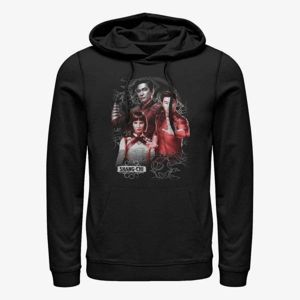 Mikina Merch Marvel Shang-Chi - Shang Family Unisex Hoodie Black XXXL