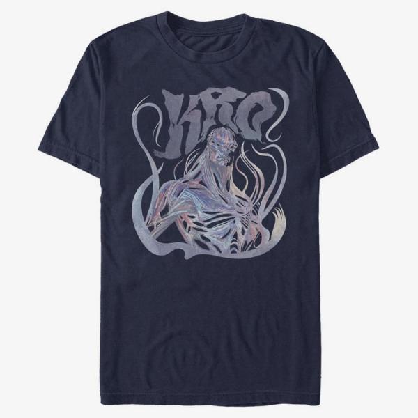 Queens Marvel The Eternals - Pastel Kro Unisex T-Shirt Navy Blue