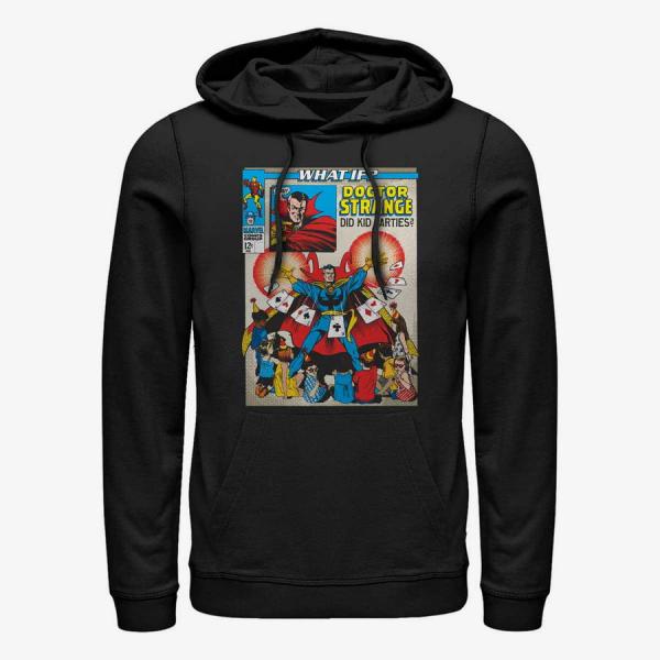 Mikina Merch Marvel Avengers Classic - Whatif Strange Kids Party Unisex Hoodie Black M