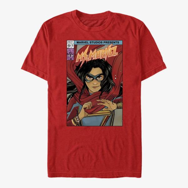 Queens Ms. Marvel - Comic Cover Unisex T-Shirt Red