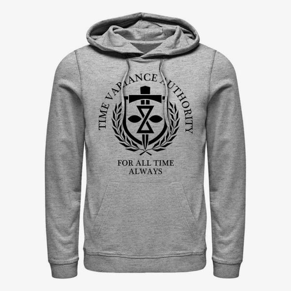 Queens Marvel Loki - Authority Of Time Unisex Hoodie Heather Grey