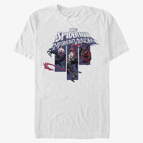 Queens Marvel - Venom Banners Unisex T-Shirt White