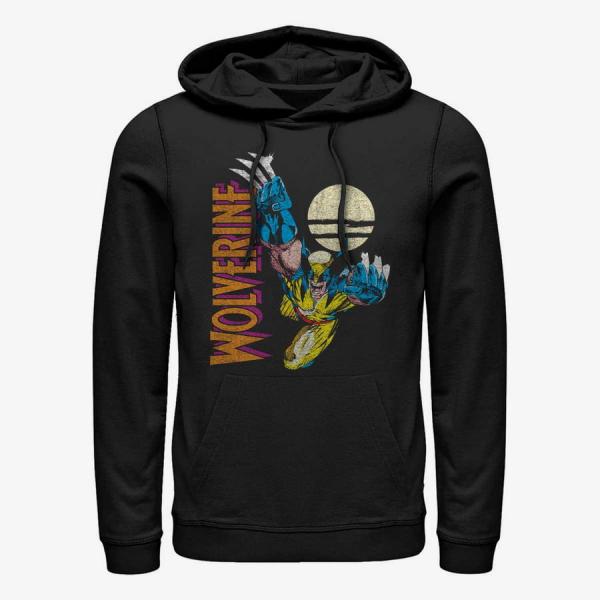 Mikina Merch Marvel X-Men - WOLVERINE NIGHT Unisex Hoodie Black S