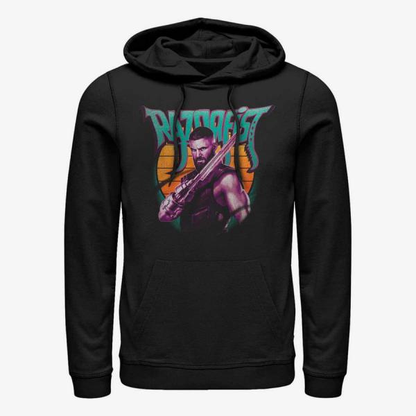 Queens Marvel Shang-Chi - Razorfist Sunset Unisex Hoodie Black