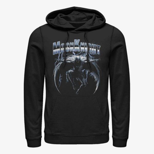 Queens Marvel Moon Knight - MOON KNIGHT DARK RAIN Unisex Hoodie Black