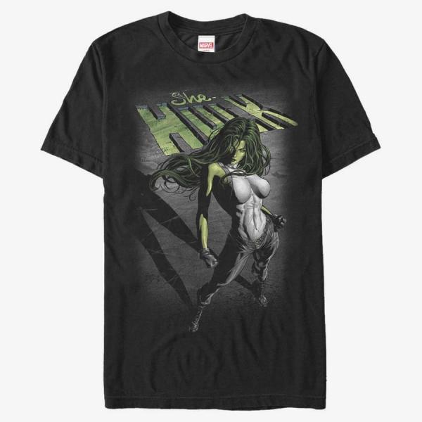 Tričko Merch Marvel - Incredible She Unisex T-Shirt Black S