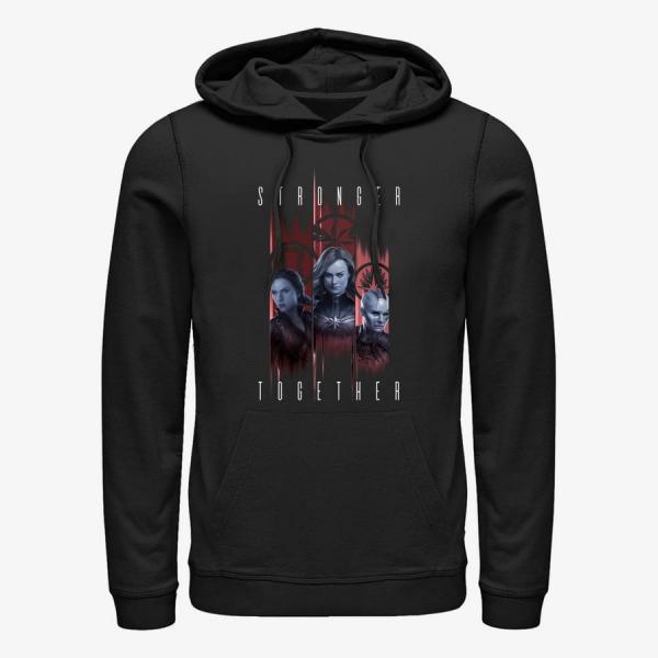 Mikina Merch Marvel Avengers: Endgame - Stronger Trio Unisex Hoodie Black L