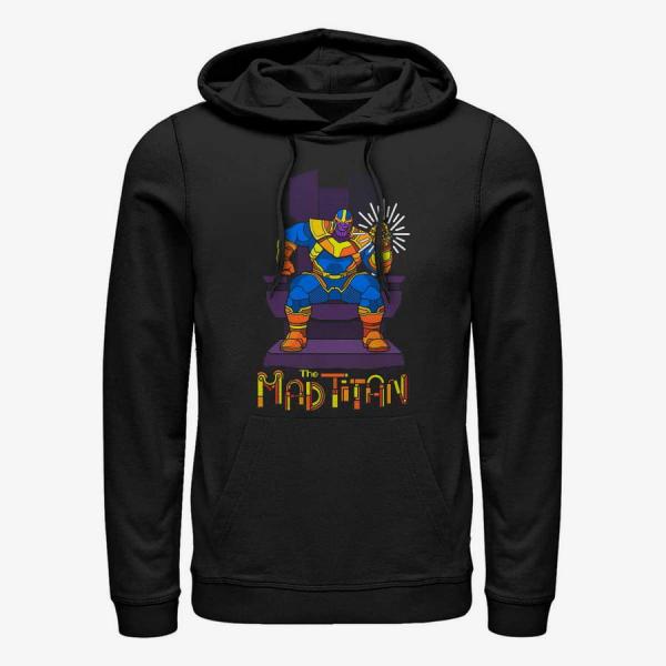 Queens Marvel Avengers Classic - Titan Throne Unisex Hoodie Black