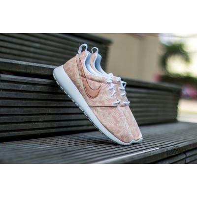 Nike Roshe One Print (GS) Pearl White/ Metalic Red Bronz-Arctic Orange